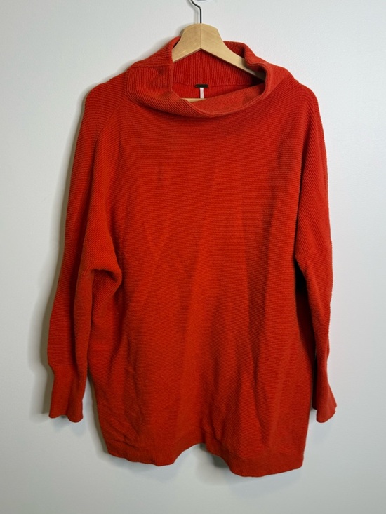 Free People Sweaters - Free People Ottoman Slouchy Tunic orange red size medium